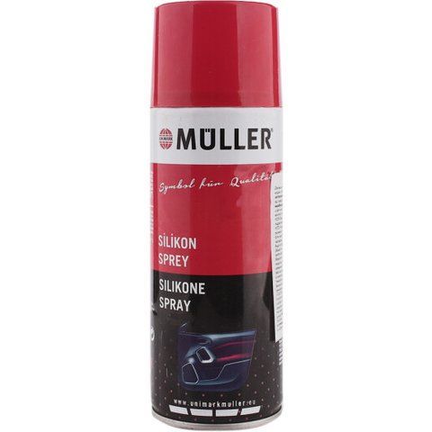 Mullerol Silicone Spray силіконове мастило, 400 мл (890134400) фото