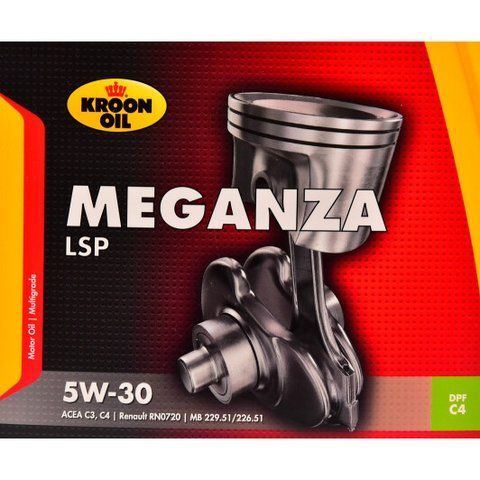 Kroon Oil Meganza LSP 5W-30 5 л, (33893) моторное масло фото