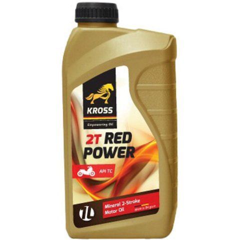 KROSS Red Power, 1 л моторна олива 2T фото