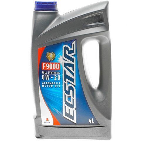 Suzuki Ecstar F9000 0W-20, 4 л (9900021E20B047) моторное масло фото