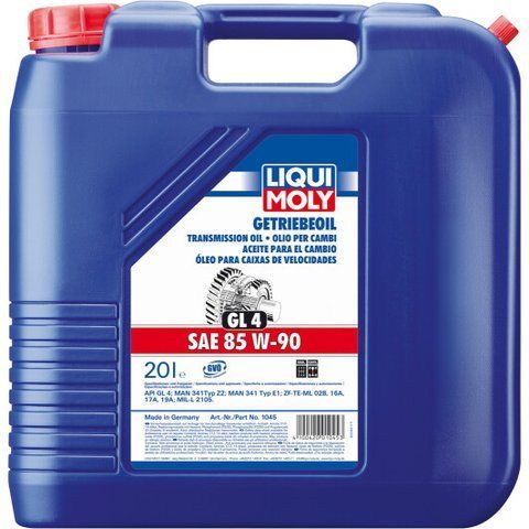 Liqui Moly GL-4 85W-90, 20 л (1045) минеральное трансмиссионное масло фото