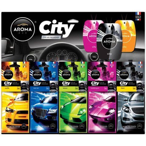 Набор ароматизаторов Aroma Car City фото