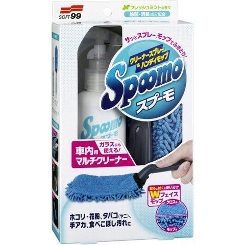 Очисник салону SOFT99 Spoomo Cleaner Spray Handy Mop хвойний/трав'яний 200 мл 02085 фото