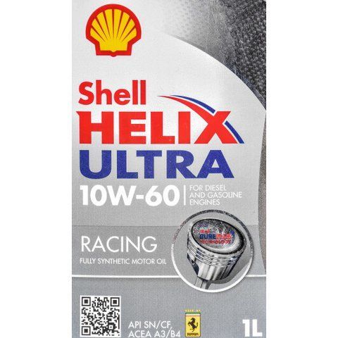 Shell Helix Ultra Racing 10W-60 1 л, (550040588) моторна олива фото