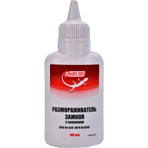 3Ton Lock-De-Icer with Silicone, 60 мл (Т-020) размораживатель замков фото