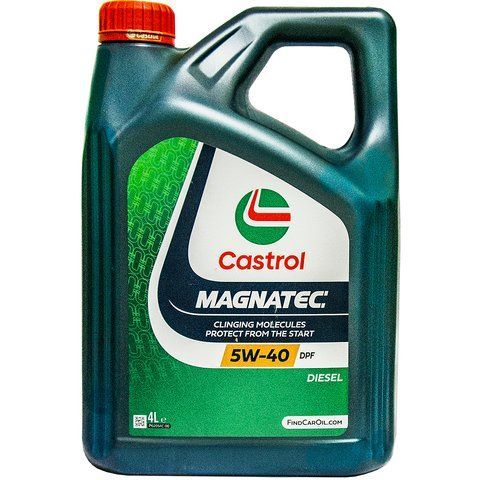 Castrol Magnatec Diesel DPF 5W-40 4 л, (15C4AA) моторное масло фото
