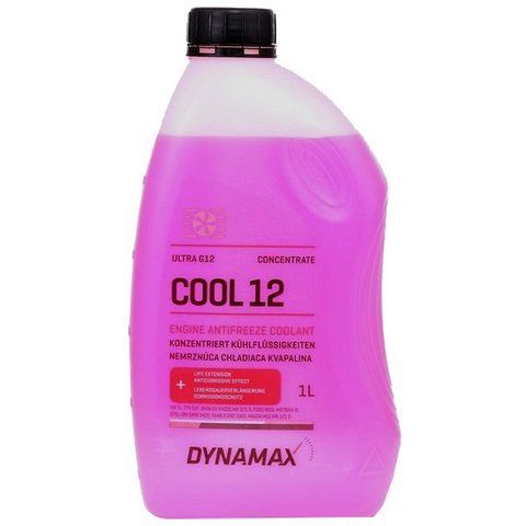 Dynamax Cool Ultra G12 красный, 1 л (500143) концентрат антифриза фото