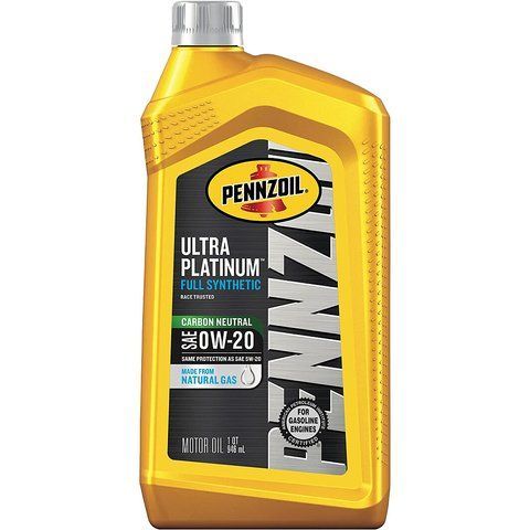 Pennzoil Platinum Ultra 0W-20, 0,946 л (550039860) моторное масло фото