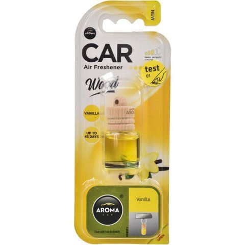 Ароматизатор Aroma Car Wood Mini Vanilla 6 мл фото