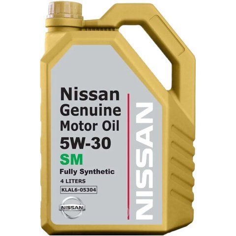 Nissan Motor Oil SM 5W-30 4 л, (klal605304) моторное масло фото