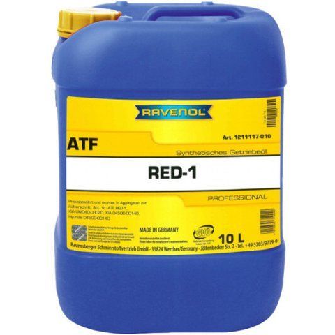 Ravenol ATF RED-1, 10 л (1211117010) синтетична трансмісійна олива фото