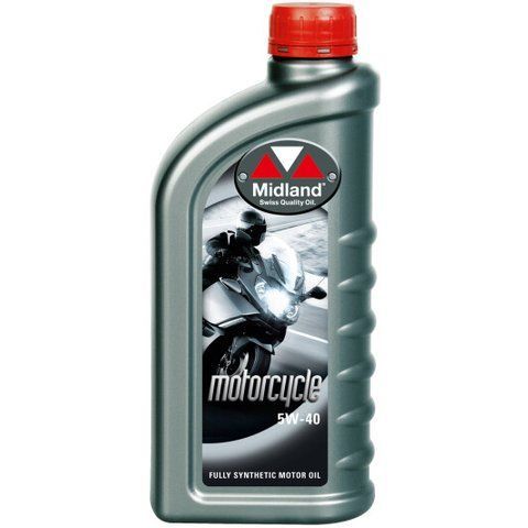 Midland Motorcycle 5W-40, 1 л (65) моторна олива 4T фото