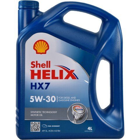 Shell Helix HX7 5W-30 4 л, (550040004) моторна олива фото