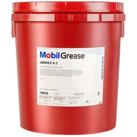 Mobil Unirex N3, 18 л (0155897) літієве мастило фото