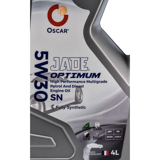 Oscar Jade Optimum 5W-30 4 л, моторное масло фото