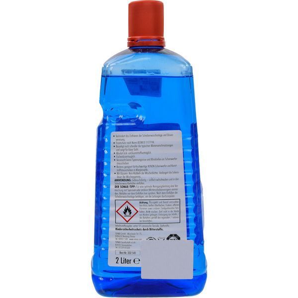 Sonax AntiFrost&KlarSicht зимний -20&deg;С цитрусовый 2 л, (332541) концентрат омывателя фото
