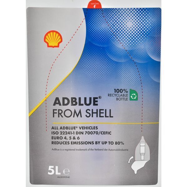 Shell AdBlue, 5 л (BT49U) нейтралізатор відпрацьованих газів фото