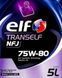 Elf Tranself NFJ GL-4+ 75W-80, 5 л (213874) полусинтетическое трансмиссионное масло 213874 фото 2