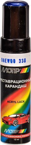 Реставрационный карандаш Motip металлик 33U D Светло-синий для Daewoo 33ud фото