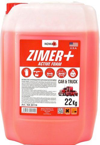 Nowax Zimer+ Active Foam, 22 л (NX20119) концентрат автошампуню фото