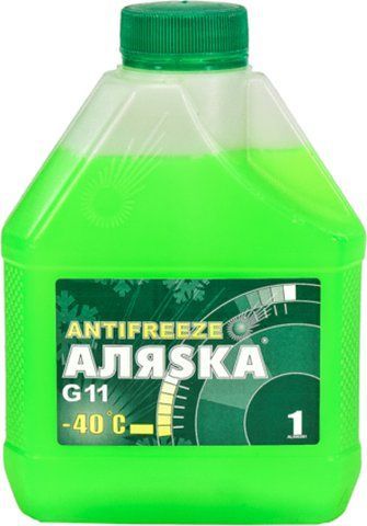 Готовый антифриз АЛЯSКА G11 зеленый -40 &deg;C фото