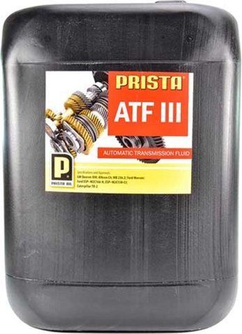 Prista ATF Dexron III, 20 л (PRISATFDEXRONIII20L) синтетична трансмісійна олива фото
