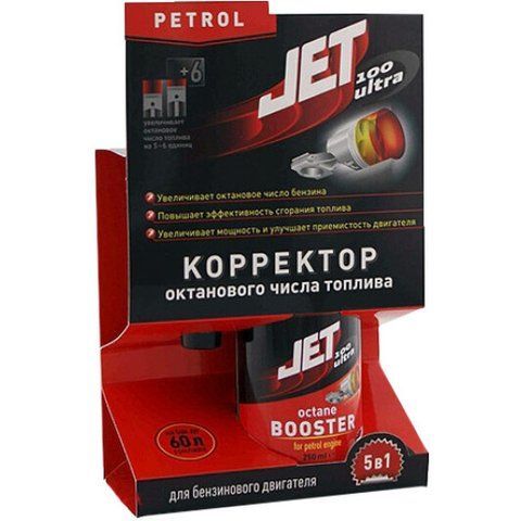 XADO JET 100 ULTRA Octane booster (бензин), 250 мл (xb30006) присадка фото