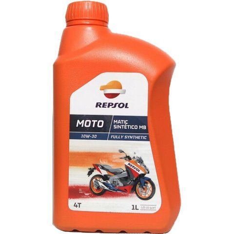 Repsol Moto Matic Sintetico 10W-30, 1 л (RP182B51) моторна олива 4T фото
