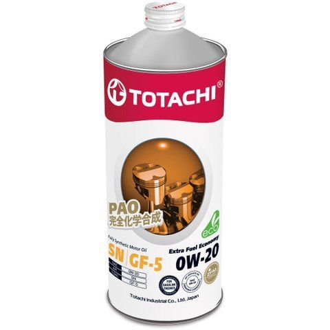 Totachi Extra Fuel Economy 0W-20 1 л, моторное масло фото