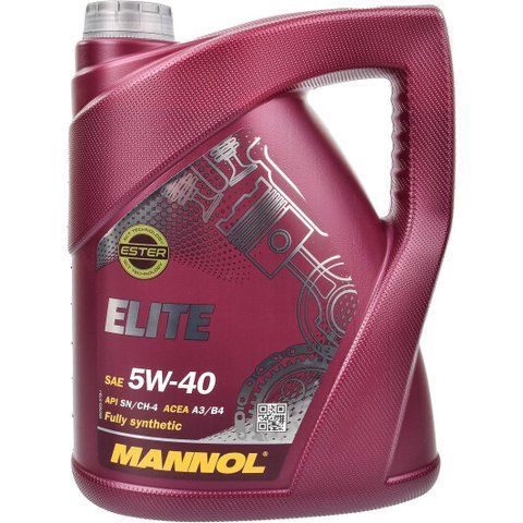 Mannol Elite 5W-40, 5 л (MN7903-5) моторна олива фото