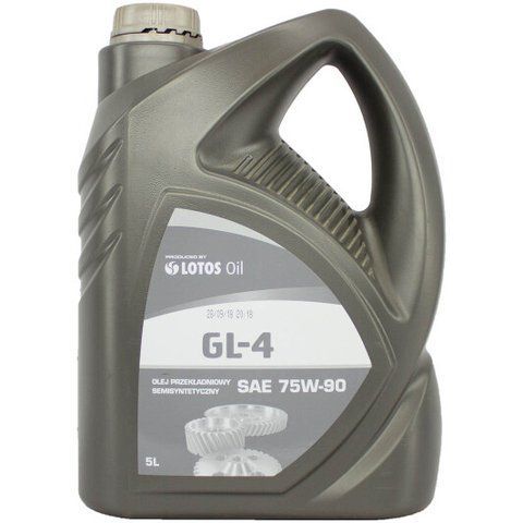 LOTOS GL-4 75W-90, 5 л напівсинтетична трансмісійна олива фото