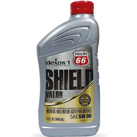Phillips 66 Shield Valor G3 5W-30, 0,946 л (1086396) моторное масло фото