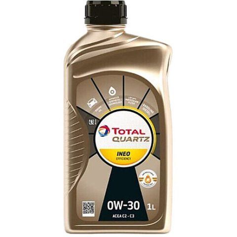 Total Quartz Ineo Efficiency 0W-30 (1 л) моторна олива фото
