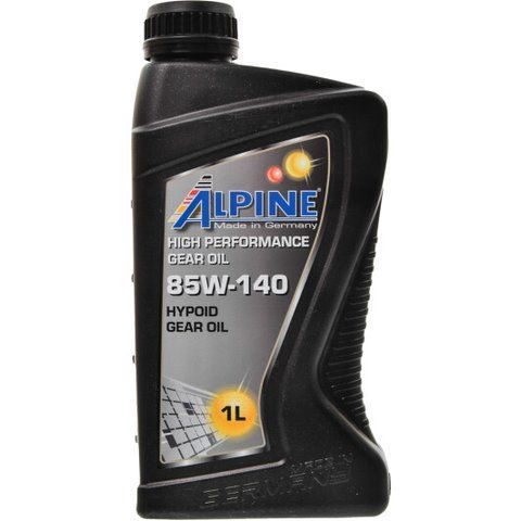 Alpine High Performance Gear Oil GL-5 85W-140, 1 л (07851) трансмиссионное масло фото