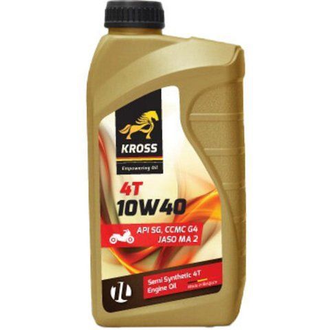 KROSS Moto 10W-40, 1 л моторна олива 4T фото
