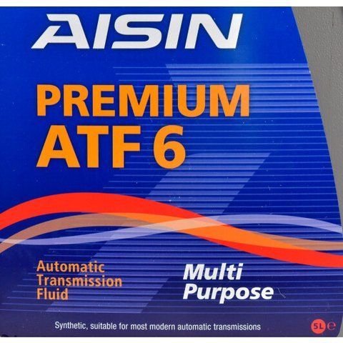 Aisin Premium ATF 6, 5 л (ATF-92005) синтетическое трансмиссионное масло фото
