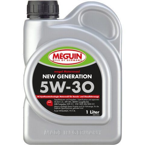 Meguin New Generation 5W-30, 1 л (6512) моторна олива фото