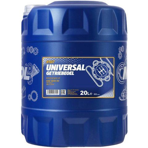 Mannol Universal Getriebeoel GL-4 80W-90, 20 л (MN8107-20) минеральное трансмиссионное масло фото