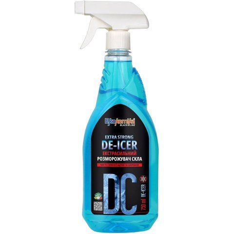 Ekokemika Black Line Extra Strong DE-ICER, 750 мл (4820269780927) размораживатель стекол фото