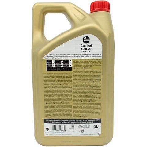 Castrol EDGE C3 5W-30 5 л, (1552FD) моторное масло фото