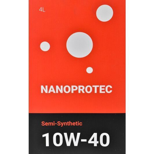 Nanoprotec Semi-Synthetic 10W-40 4 л, (NP2209504) моторное масло фото