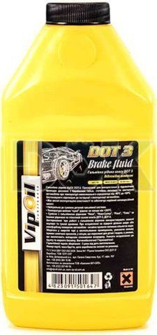 VIPOIL DOT 3, 0,37 л (0278713) гальмівна рідина фото