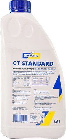 Концентрат антифризу Cartechnic CT Standard G11 синій фото