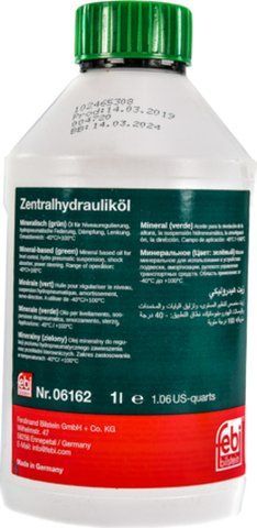 Febi Hydraulic Fluid for central hydraulic system ﻿, 1 л (06162) мінеральна трансмісійна олива фото