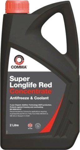 Comma Super Long Life G12+ красный, 2 л (SLA2L) концентрат антифриза фото
