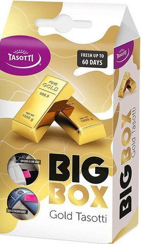 Ароматизатор Tasotti Big box Gold 58 г фото