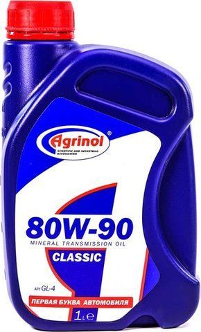 Agrinol Classic GL-4 80W-90, 1 л (4102789945) минеральное трансмиссионное масло фото