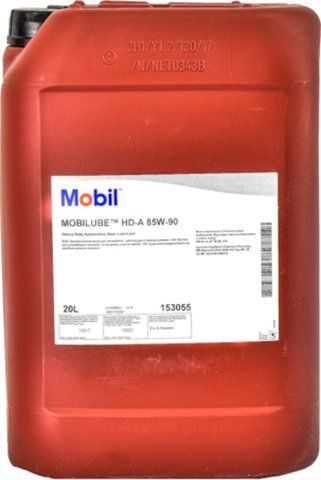 Mobil Mobilube HD-A GL-5 85W-90, 20 л (143914) трансмиссионное масло фото
