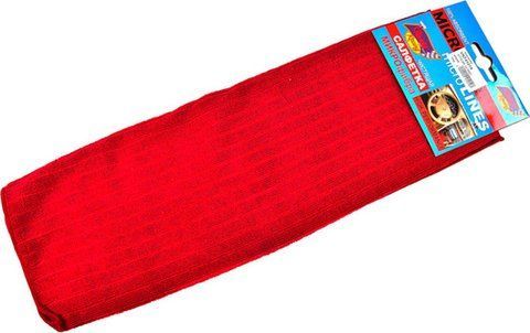Серветка Cleaner Racing Micro Lines 5715mf12red мікрофібра 40х40 см фото