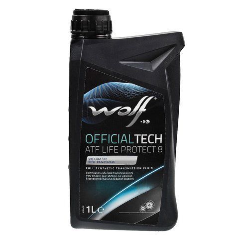 Wolf ATF Life Protect 8, 1 л (8326479) синтетическое трансмиссионное масло фото